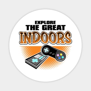 EXPLORE THE GREAT INDOORS Magnet